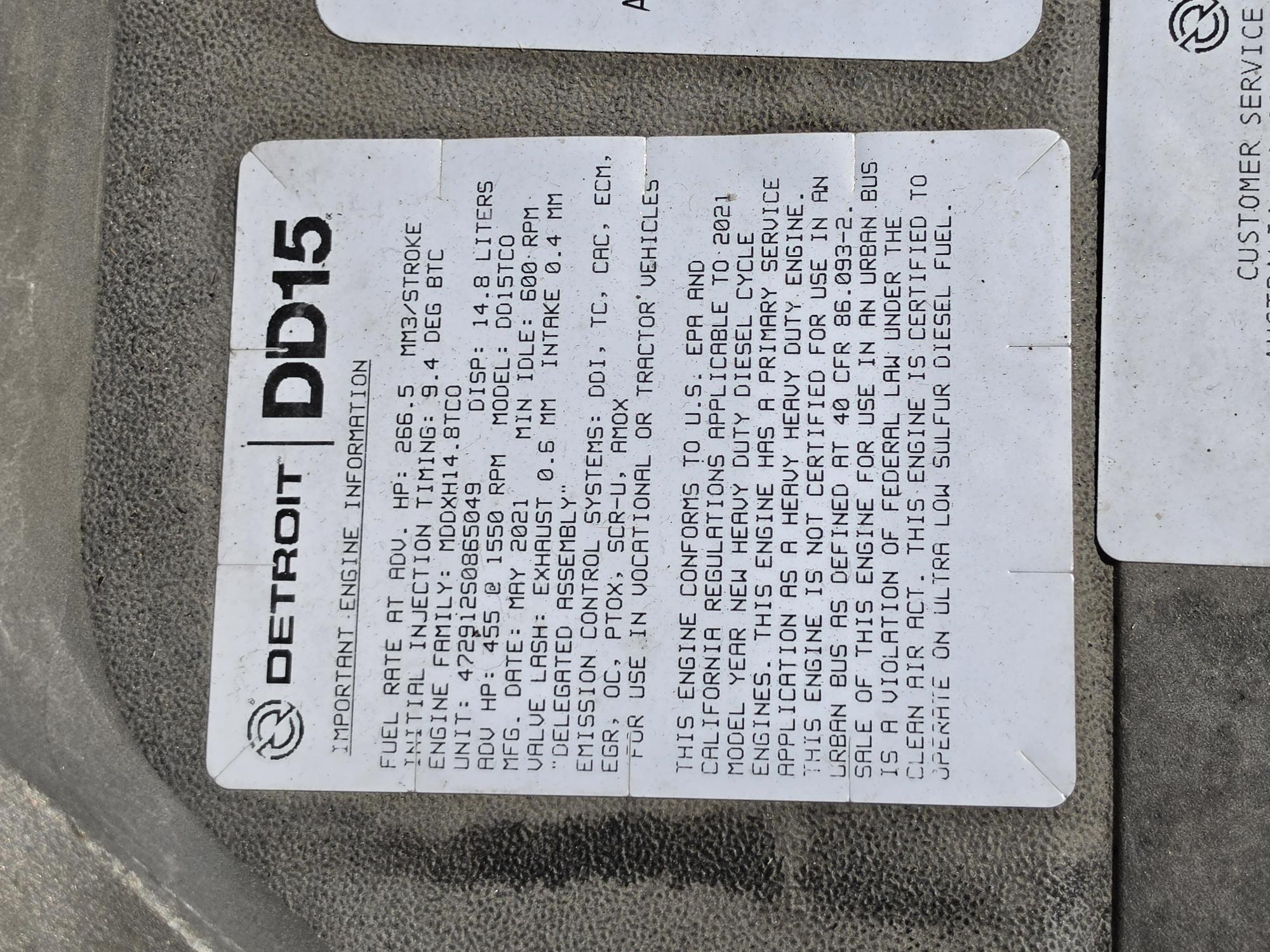 2022 FREIGHTLINER CASCADIA 126DC - image 13